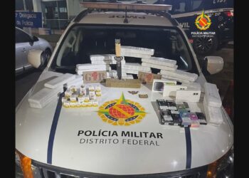 Carga de drogas e contrabando avaliada em R$ 100 mil é apreendida no DF