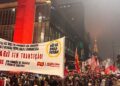 Ato na Avenida Paulista pede fim da escala 6×1